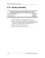 Preview for 142 page of HP Compaq NC6110 Maintenance And Service Manual