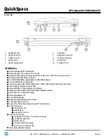 Preview for 2 page of HP Compaq NC6140 Specification