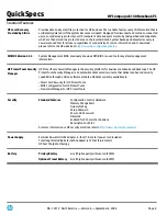 Preview for 8 page of HP Compaq NC6140 Specification