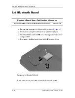 Preview for 114 page of HP Compaq nc6220 Maintenance And Service Manual