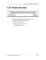 Preview for 139 page of HP Compaq nc6220 Maintenance And Service Manual