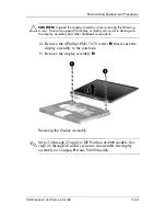 Preview for 129 page of HP Compaq Presario V400 Maintenance And Service Manual