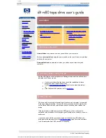 Preview for 10 page of HP dtl vs80 User Manual
