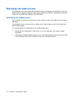 Preview for 22 page of HP dv2z - Pavilion - Notebook User Manual