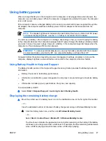 Preview for 33 page of HP DV3610EA User Manual