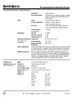 Preview for 49 page of HP dx6120 - Microtower PC Quickspecs