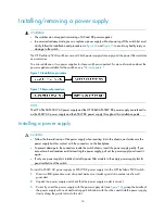 Preview for 18 page of HP FlexFabric 5930-32QSFP+ Installation Manual