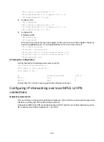 Preview for 419 page of HP FlexNetwork HSR6600 Configuration Manual