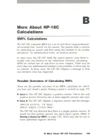 Preview for 171 page of HP HP-18C Owner'S Manual