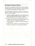 Preview for 195 page of HP HP-27S Owner'S Manual