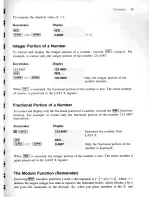 Preview for 85 page of HP HP-41C Owner'S Handbook Manual