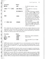 Preview for 121 page of HP HP-41C Owner'S Handbook Manual