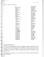 Preview for 241 page of HP HP-41C Owner'S Handbook Manual