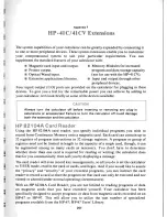 Preview for 263 page of HP HP-41C Owner'S Handbook Manual