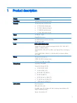 Preview for 9 page of HP HP EliteBook x360 1020 G2 Maintenance And Service Manual