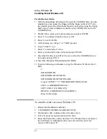 Preview for 46 page of HP HP OmniBook 900 Evaluation Manual