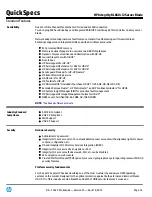 Preview for 14 page of HP Integrity BL860c i2 Quickspecs