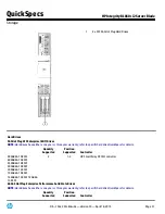 Preview for 31 page of HP Integrity BL860c i2 Quickspecs