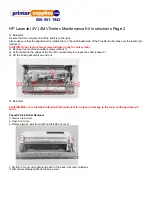 Preview for 2 page of HP LaserJet 4MV Series Instructions