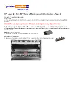 Preview for 4 page of HP LaserJet 4MV Series Instructions