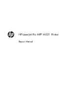 Preview for 3 page of HP LaserJet Pro M521 Repair Manua