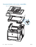 Preview for 158 page of HP LaserJet Pro M521 Repair Manua