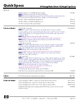 Preview for 20 page of HP LTO-3 960 Quickspecs