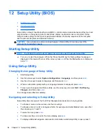 Preview for 62 page of HP Mini 100e User Manual