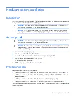 Preview for 11 page of HP ML115 - ProLiant - G5 User Manual