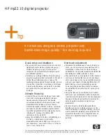 HP mp2210 Brochure & Specs preview