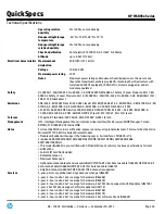 Preview for 36 page of HP MSR930 Series Quickspecs