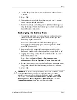 Preview for 75 page of HP Pavilion DV1227 Hardware And Software Manual