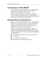 Preview for 102 page of HP Pavilion DV1227 Hardware And Software Manual