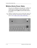 Preview for 106 page of HP Pavilion DV1227 Hardware And Software Manual