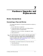 Preview for 124 page of HP Pavilion DV1227 Hardware And Software Manual