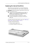 Preview for 136 page of HP Pavilion DV1227 Hardware And Software Manual