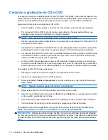 Preview for 14 page of HP Pavilion dv3500 (Spanish) Guía Rápida