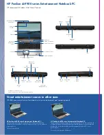 Preview for 7 page of HP Pavilion dv9900 Series Brochure & Specs