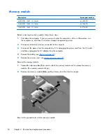 Preview for 62 page of HP Pavilion g7 Maintenance And Service Manual