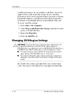 Preview for 97 page of HP Pavilion zv6000 - Notebook PC Hardware And Software Manual