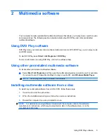 Preview for 9 page of HP Presario CQ60-400 - Notebook PC User Manual