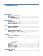 Preview for 3 page of HP Presario CQ61-300 - Notebook PC User Manual