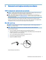 Preview for 23 page of HP Pro Tablet 608 G1 Maintenance And Service Manual