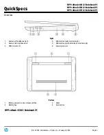 Preview for 2 page of HP ProBook 470 G1 Specification