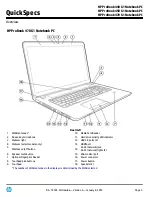 Preview for 5 page of HP ProBook 470 G1 Specification