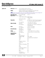 Preview for 17 page of HP ProBook 6545b - Notebook PC Specifications