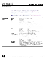 Preview for 18 page of HP ProBook 6545b - Notebook PC Specifications