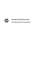 HP ProDesk 400 G3 MT Hardware Reference Manual preview