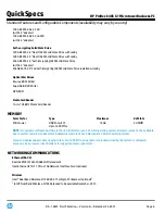 Preview for 6 page of HP ProDesk 405 G1 Specification