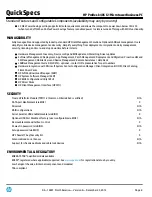 Preview for 8 page of HP ProDesk 405 G1 Specification